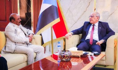 الكثيري يطّلع على نشاط الهيئة التنفيذية ‏لانتقالي شبوة