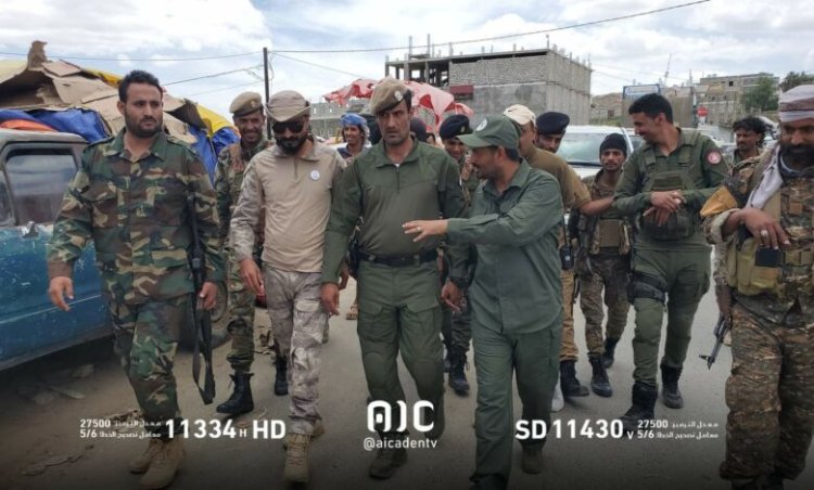 العميد الربيعي يتفقد المناطق التي شهدت اقتتالات قبلية بالحد ويؤكد استمرار الحملة الأمنية