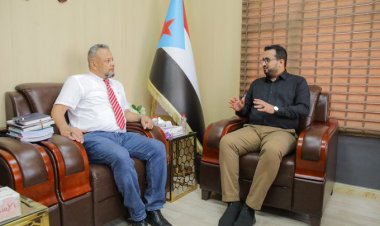 العولقي يجتمع بمدير البرامج بمؤسسة فريدريش ايبرت الالمانية