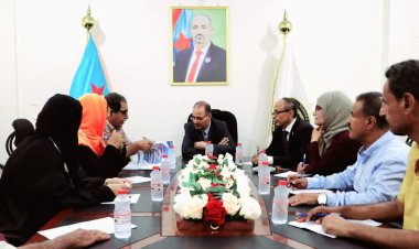 فريق الحوار الوطني الجنوبي يلتقي قيادة المنتدى الثقافي العدني