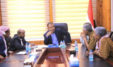 رئاسة كتلة وادي حضرموت للجمعية الوطنية تناقش وضعية المرافق الخدمية مع وكيل محافظة حضرموت بالوادي والصحراء