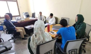 الوكيل الشبحي يناقش مع رئيسة بعثة منظمة أطباء بلا حدود البلجيكية تدخلاتها في القطاع الصحي