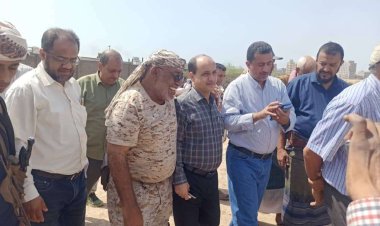 مدير عام دارسعد يدشن تسليم وإستلام الأرض المخصصة لمشروع إنشاء محطة بئر فضل التحويلية بقدرة 40 ميجا