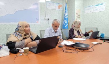 الوكيل الشبحي يبحث مع فريق من منظمة الصحة العالمية طرق العمل بنظام الترصد والإستجابة لوفيات الأمهات في بلادنا