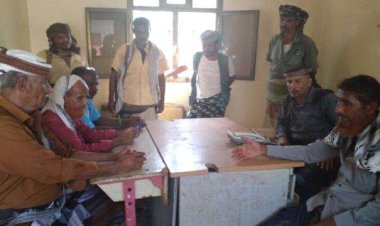 انتقالي أحور يقيم محاضرة توعوية لرجال الشرطة حول انتهاكات حقوق الإنسان بالمديرية