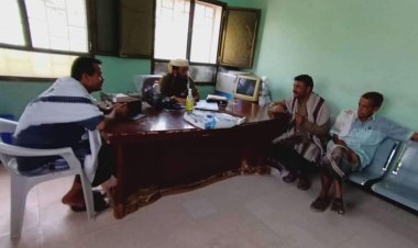 انتقالي طور الباحة يتفقد الدوام الرسمي في عدد من المرافق الحكومية بالمديرية