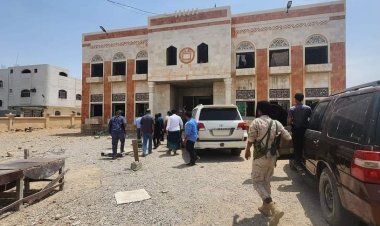 الانتقالي الجنوبي يتسلم مقر انتقالي حضرموت الجديد وبدء العمل على تجديدة 