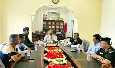 وكيل أول المهرة يلتقي بالمنسقين الأمنيين لبرنامج الأغذية العالمي