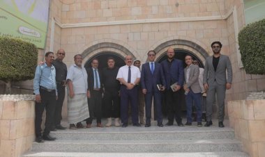 باعوم والمحمدي يطلعان على سير العمل في مكتب وزارة التربية والتعليم بساحل حضرموت