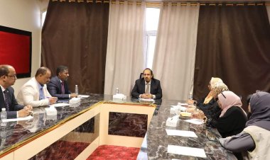 محافظ حضرموت يبحث مع وفد صندوق الأمم المتحدة للسكان جوانب التعاون لانجاح برامج الصندوق