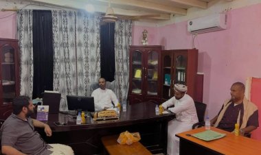 انتقالي حصوين يتفقد عدداً من المرافق الخدمية بالمديرية