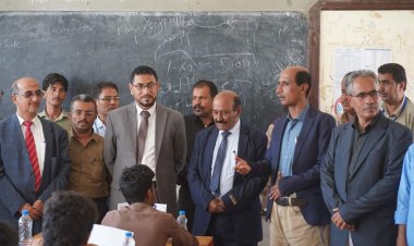 انتقالي شبوة والسلطة المحلية يدشنان امتحانات الثانوية العامة