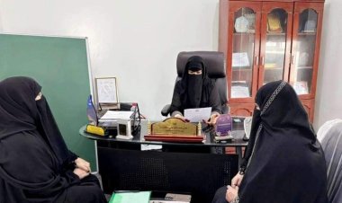 انتقالي المهرة يتفقد إدارة تنمية المرأة بالمحافظة