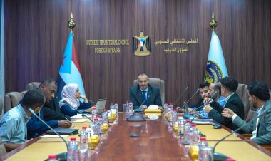 نائب رئيس الشؤون الخارجية يترأس اجتماعاً بممثلي الهيئة في الخارج