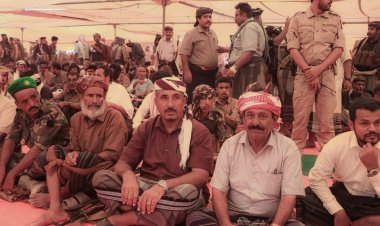 رئيس تنفيذية انتقالي شبوة يشارك في تحكيم قبلي ينهي قضية قتل بالمحافظة