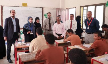 لجنة التعليم العام بالجمعية الوطنية تتفقد عددا من مراكز امتحانات الثانوية العامة بالعاصمة عدن