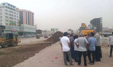 الماس يطلع على مشروع صيانة طريق السفينة - الكثيري