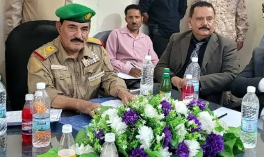 محافظ الضالع يترأس أجتماعاً موسعاً لقيادة الأجهزة الأمنية والقضائية بالمحافظة