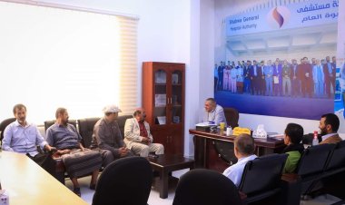 رئيس تنفيذية انتقالي شبوة يتفقد هيئة مستشفى شبوة العام