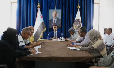 السقاف ينفذ نزولاً ميدانياً إلى القيادة المحلية لانتقالي المعلا