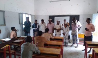 أبين.. رئيس تنفيذية انتقالي أحور يتفقد سير امتحانات الثانوية العامة بالمديرية