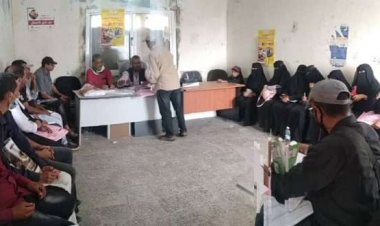 دورة تدريبية للعاملين في حملة التحصين ضد شلل الأطفال بجحاف