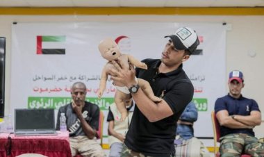 نظمها هلال الإمارات.. ورشة لمتطوعين على إنقاذ الغرقى في المكلا