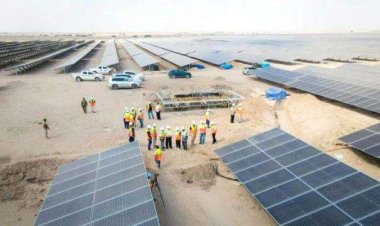 محطة الطاقة الشمسية بالعاصمة عدن تدخل الخدمة