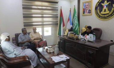 رئيس تنفيذية انتقالي حضرموت يطلع على أبرز أنشطة مديرية القطن