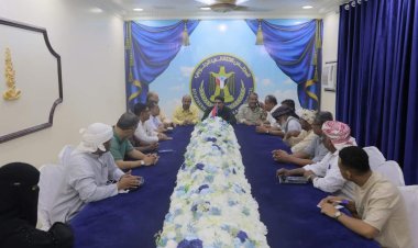 رئيس تنفيذية انتقالي حضرموت يلتقي كتلتي المحافظة في الجمعية الوطنية للمجلس الانتقالي الجنوبي