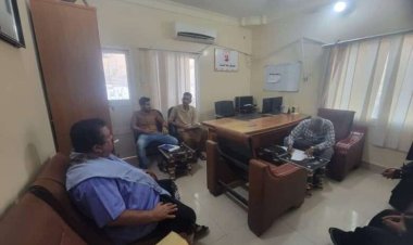 الاستلام والتسليم بين السلف والخلف لمكتب صندوق دعم الشباب بمحافظة حضرموت