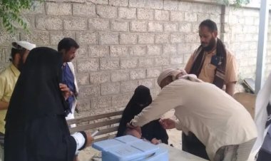 السلطة والانتقالي بطور الباحة يدشنان حملة التحصين ضد شلل الأطفال