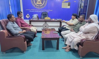 انتقالي وادي وصحراء حضرموت يناقش إدارة نادي شباب القطن استعداداته للمشاركة في البطولة العربية لكرة اليد