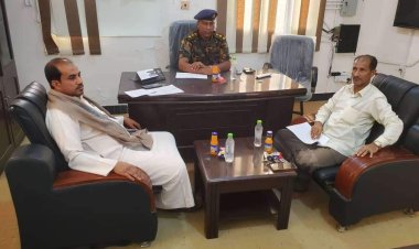 انتقالي المهرة يتفقد السجن المركزي بالغيضة ويطلع على أوضاع النزلاء