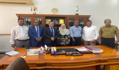 لقاء يجمع رئاسة جامعة عدن ومجموعة مشاورات عدن