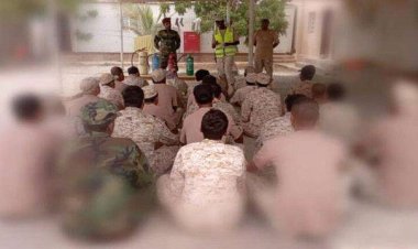 محاضرة توعوية عن الحماية من الحرائق لمنتسبي قوة حماية مطار الريان