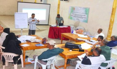 اتحاد نساء لحج يختتم الورشة التدريبية الخاصة بأعضاء اللجان والشبكات المجتمعية