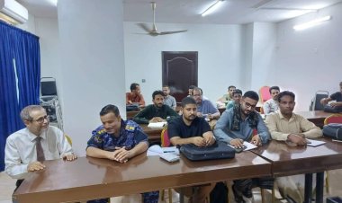 أمن مديرية المكلا ينظم دورة أمن الشبكات لقسم تقنية المعلومات بالإدارة