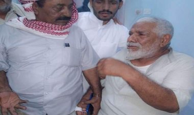 رئيس تنفيذية انتقالي شبوة يطمئن على صحة الشيخ ناجي الحارثي