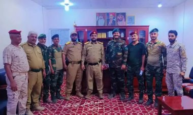 قيادة اللواء الثالث دعم وإسناد تبارك لضباط اللواء الخريجين من معهد تأهيل القيادة والاركان بالعاصمة عدن