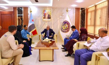 الكثيري يطّلع على تدخلات منظمة "مهاد" الفرنسية بالعاصمة عدن ومحافظات الجنوب