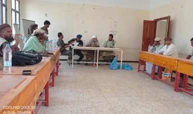 اجتماع استثنائي مشترك في مديرية جيشان لمناقشة الوضع الأمني