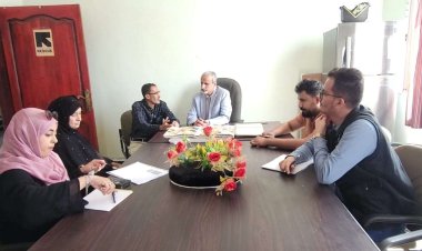 الوكيل الشبحي ووفد المنظمة الطبية الدولية يزوران مركز الطوارئ التوليدية في البريقة