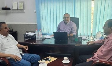 فريق من الأمانة العامة يطّلع على نشاط شركات القطاع الخاص الجنوبي بالعاصمة عدن