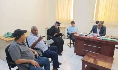 وكيل وزارة الصحة الدكتور مجيب الشرجبي يزور مركز الغسيل الكلوي في مستشفى عبود العسكري