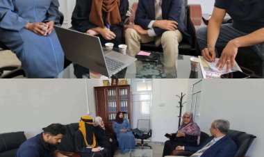 الوكيل الشبحي يناقش مع منظمة كاريتاس بولندا وصندوق الأمم المتحدة للسكان أهمية تدخلاتهم في القطاع الصحي في بلادنا