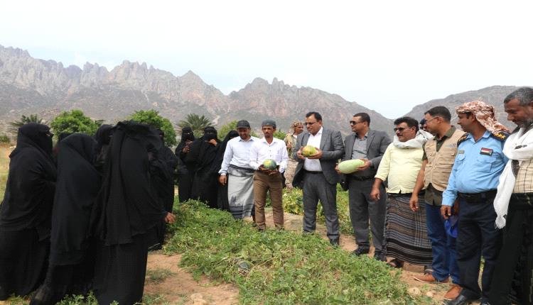 سقطرى.. وزير الزراعة والأسماك يفتتح عدد من المشاريع