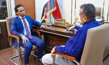 السقاف يطلع على أوضاع مطار عدن الدولي