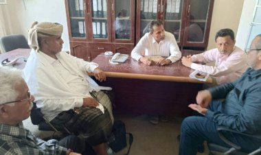 رئيس تنفيذية انتقالي أبين يلتقي محافظ المحافظة ويناقش معه عددا من القضايا