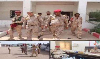 وفد رفيع من وزارة الدفاع يطلع على جاهزية قوات الشرطة العسكرية بمحافظة لحج